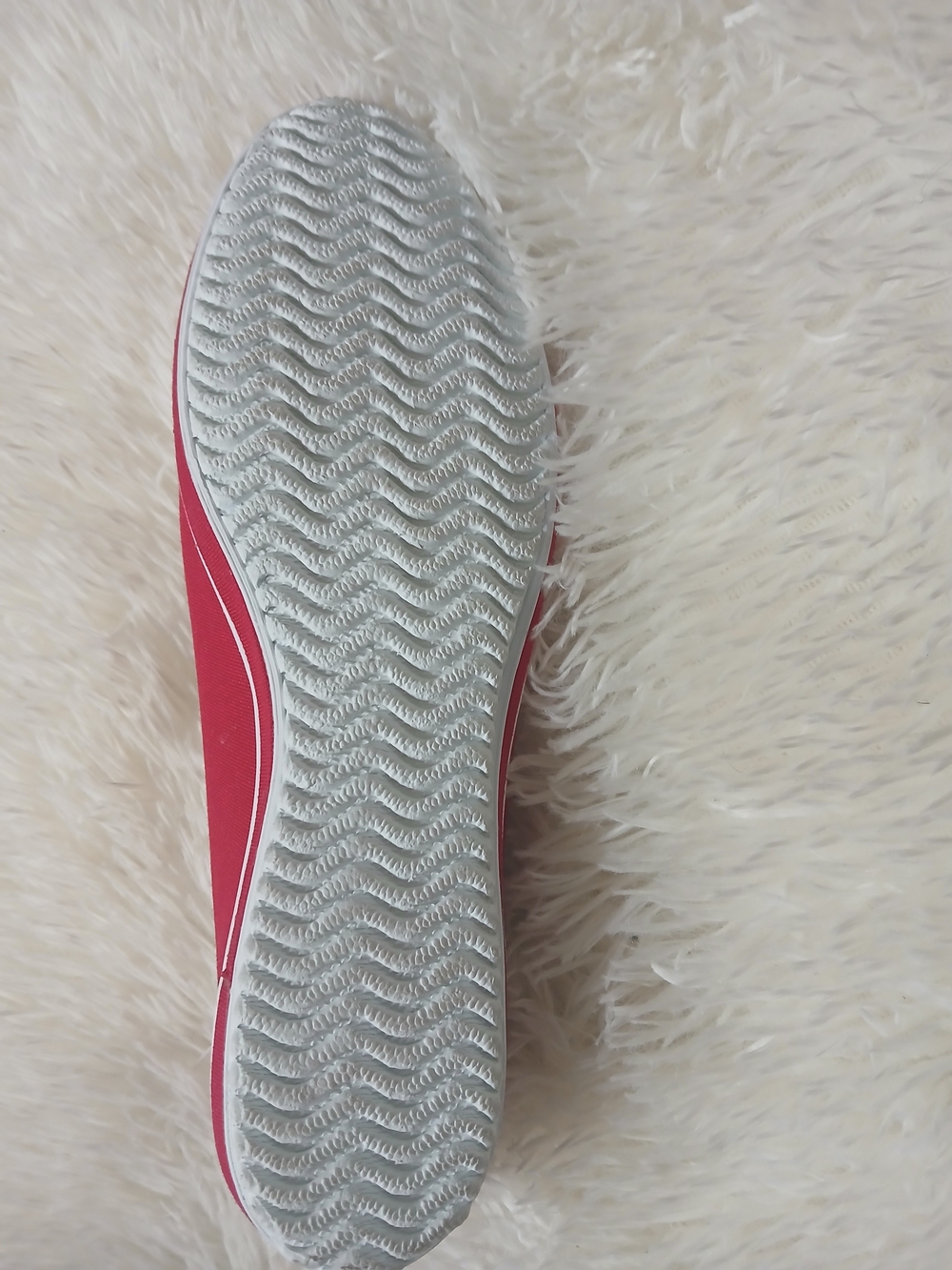 Grasshoppers Red Slip-On Embroidered Canvas Flats - Picture 2 of 2